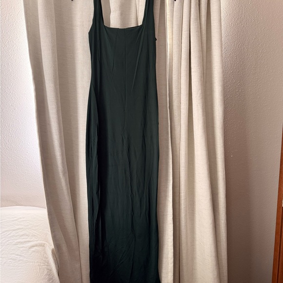 SHEIN Dresses & Skirts - SHEIN Dark Green Maxi Slip Dress
